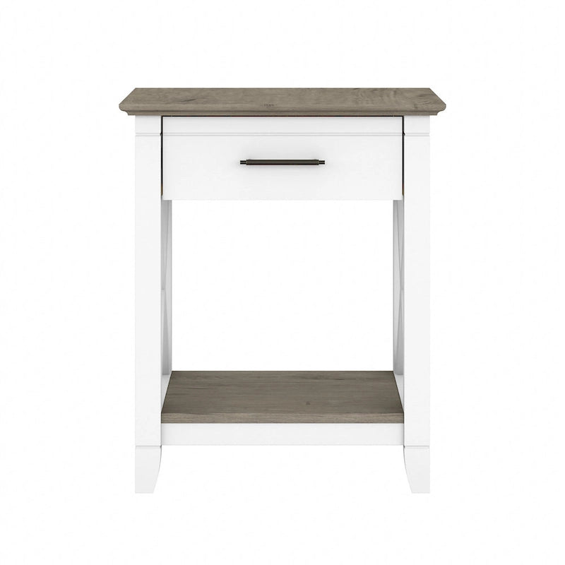 Comodino con cassetto e ripiano Coastal Box