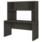 Scrivania a Credenza 60W con Libreria Superiore