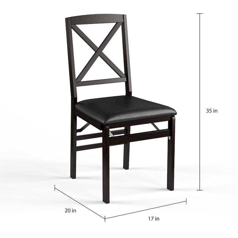 Sedia pieghevole Espresso (set da 2)