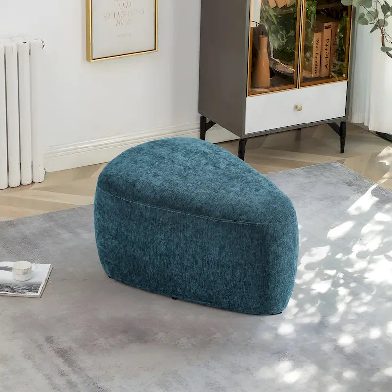 Pouf imbottito triangolare