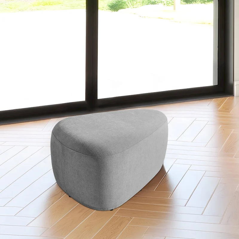 Pouf imbottito triangolare