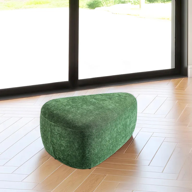 Pouf imbottito triangolare
