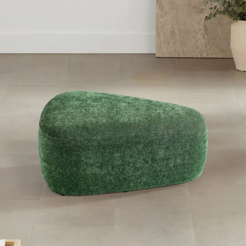 Pouf imbottito triangolare