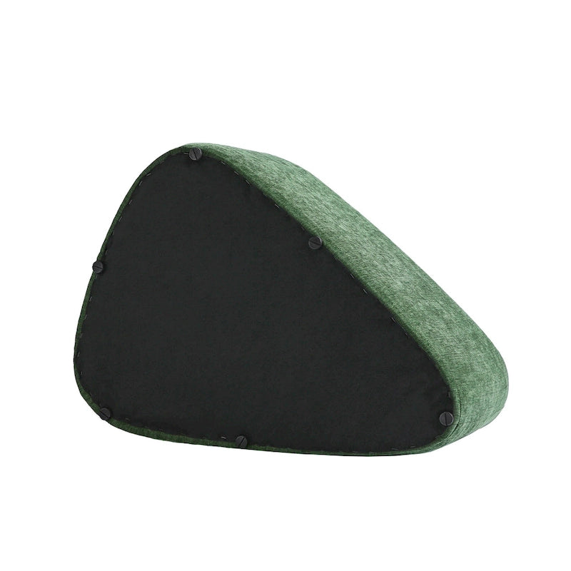 Pouf imbottito triangolare