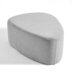 Pouf imbottito triangolare