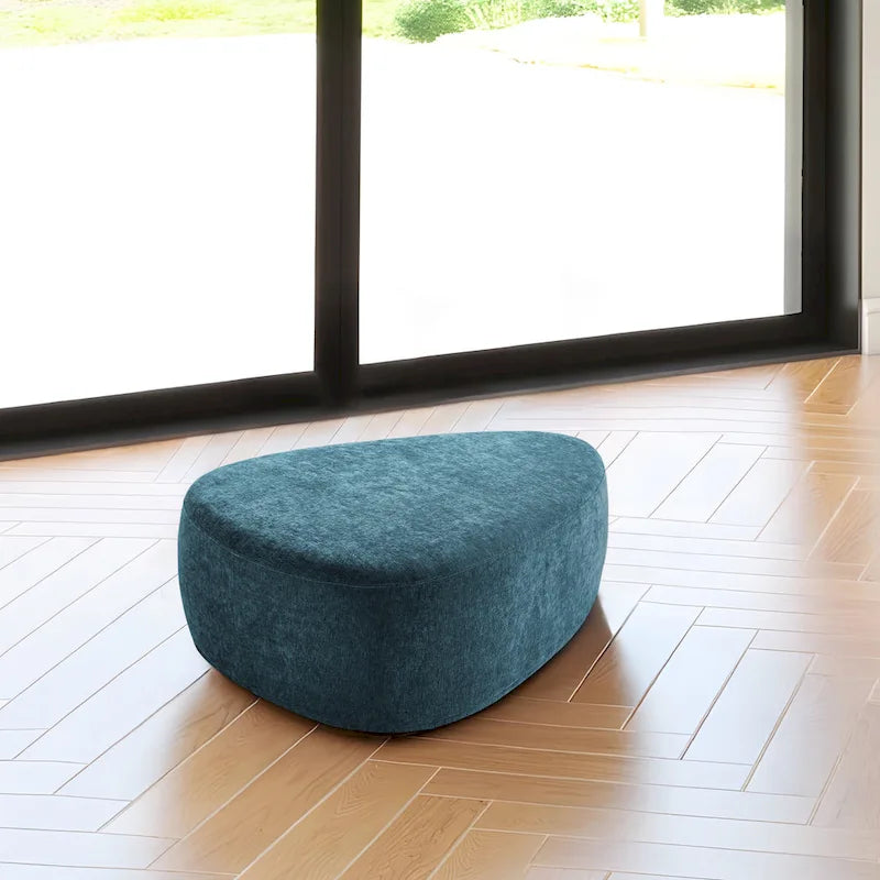 Pouf imbottito triangolare
