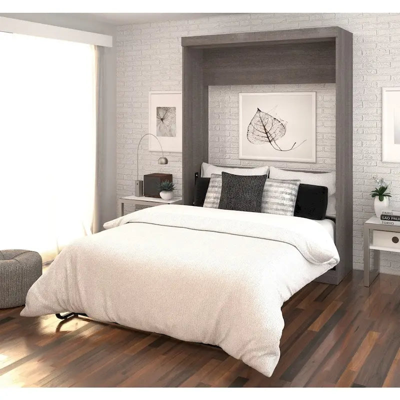 Letto a scomparsa matrimoniale con contenitore – Letto a muro per camera degli ospiti