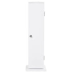 Mobiletto verticale bianco da bagno - 7.75"x7.75"x25.75"