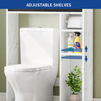 Mobiletto sopra WC con cassetti e ripiani
