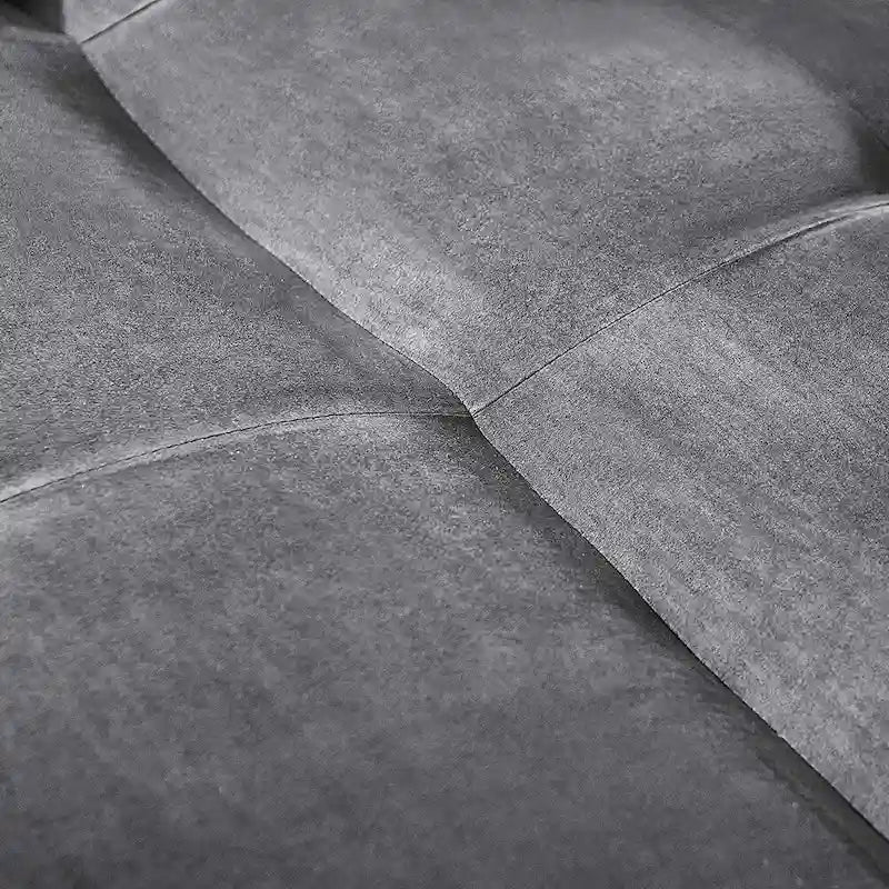 Mini divano letto futon compatto - Grigio acciaio