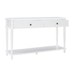 Consolle in legno bianco