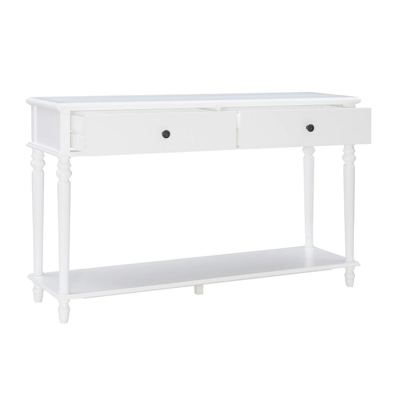 Consolle in legno bianco