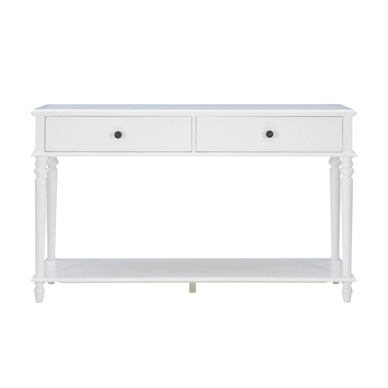 Consolle in legno bianco