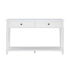 Consolle in legno bianco