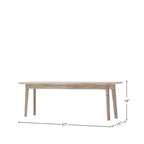 Panca in legno di acacia